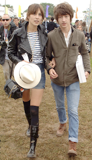 Alexa Chung en Glastonbury